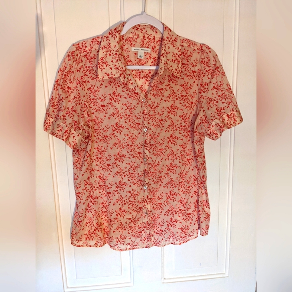 Banana Republic Blouse Large
